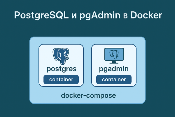 Начальная установка PostgreSQL и pgAdmin в Docker с помощью Docker Compose для новичков. Часть 1