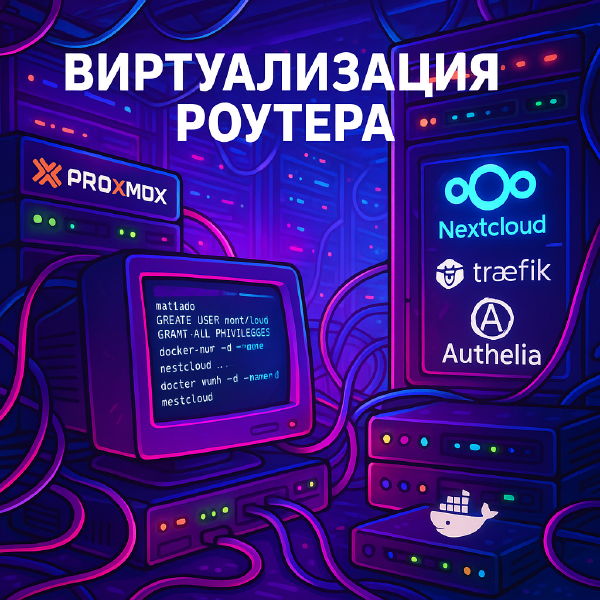 Виртуализация роутера в Proxmox: Плюсы и минусы, подводные камни