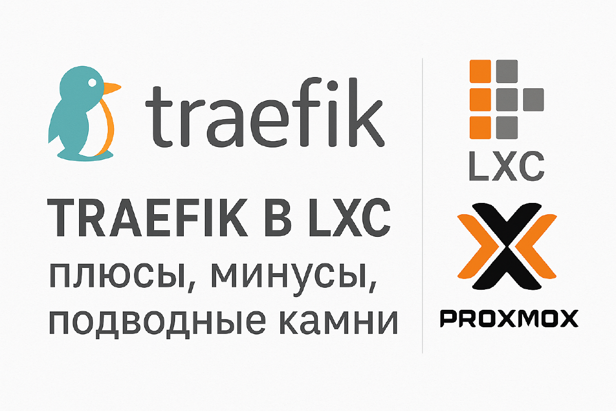 Установка обратного прокси Traefik в LXC-контейнер как systemd unit ч.1