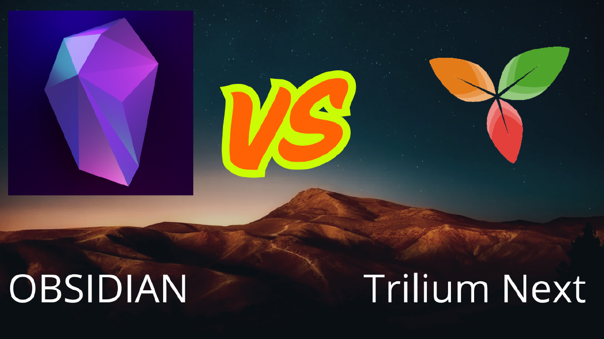 Obsidian vs TriliumNext — сравнение систем управления знаниями